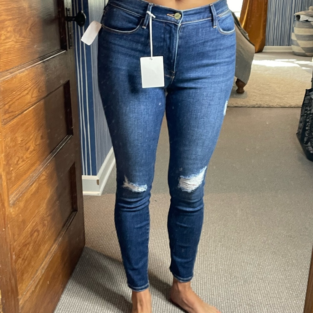 Frame Le high skinny size 30